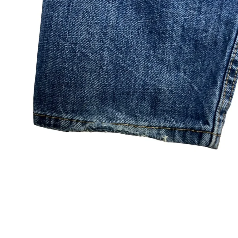 Levi's Men's 33x30 505‎ Original Fit Jeans Classic Straight Leg Blue 100% Cotton